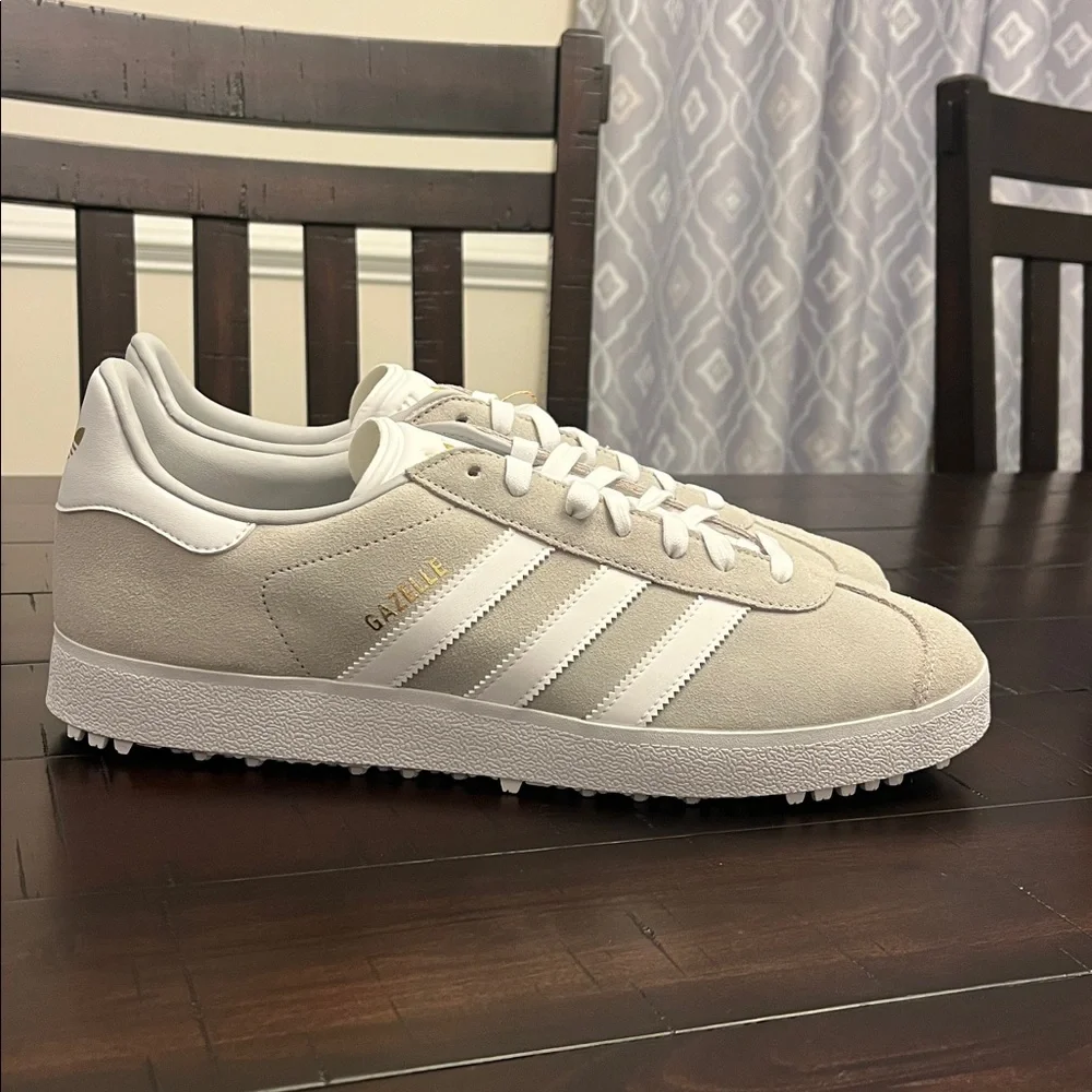Adidas Gazelle Spikeless Golf Shoes Cleats Sneakers new gray IH2270 Mens Size 11